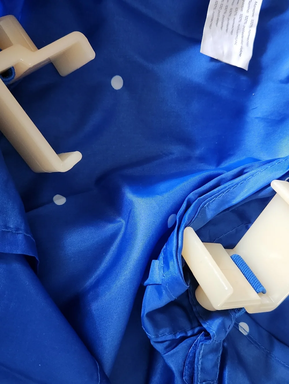IKEA KURA N BED TENT 201.162.07 Blue / White Star Sky